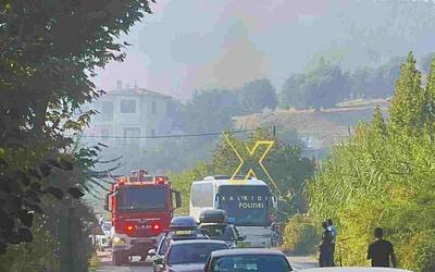 Χαλκιδική: Μάχη με τις φλόγες στη Λαγόμανδρα, μήνυμα 112 στους κατοίκους