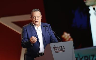 Ολοκληρώθηκε η συνέντευξη τύπου του Σωκράτη Φάμελλου στη ΔΕΘ