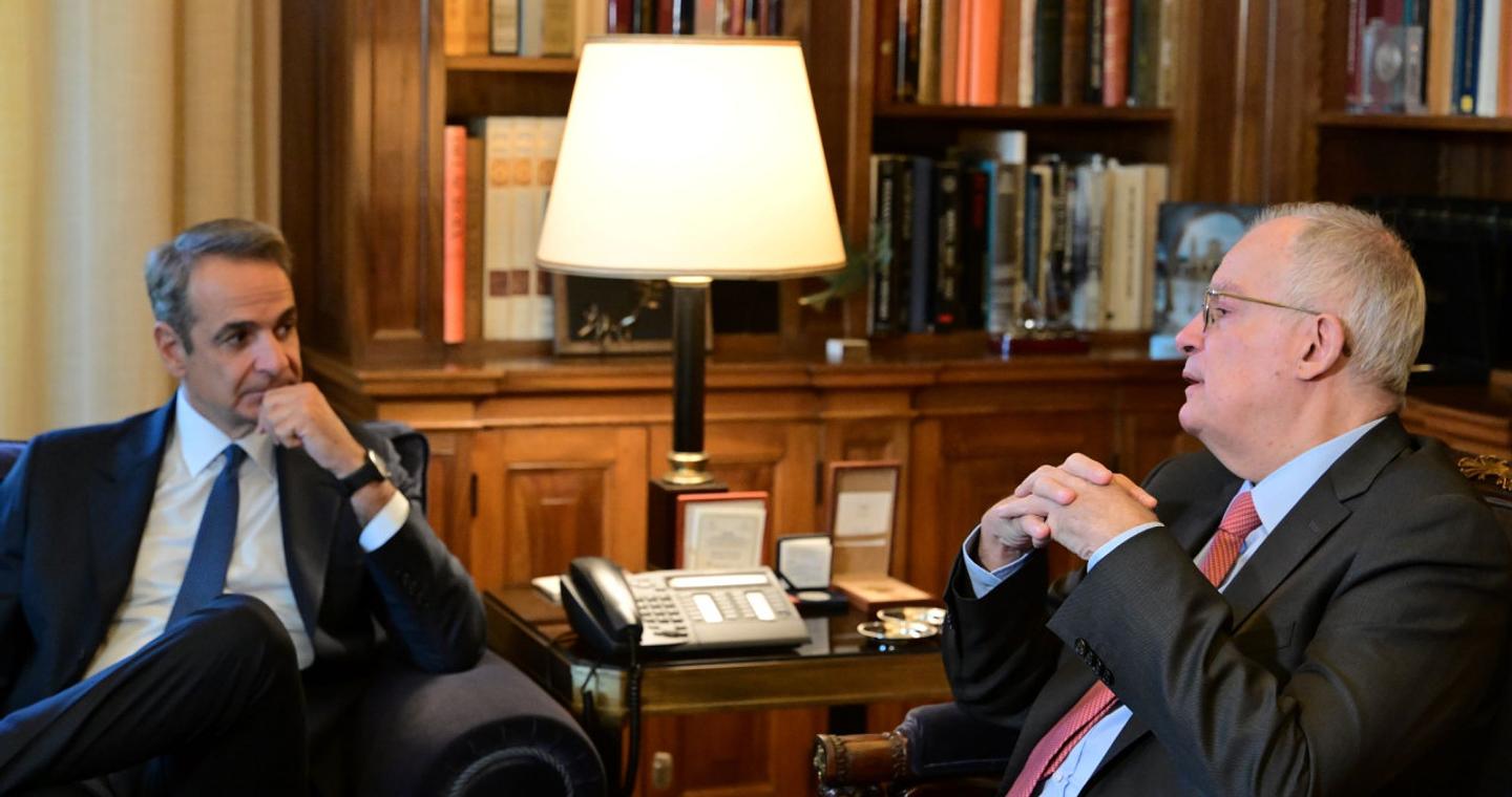 Μητσοτάκης σε Τασούλα: Κάθε χρόνο θα επιστρέφουμε το πλεόνασμα στην κοινωνία με σεβασμό στους δημοσιονομικούς κανόνες