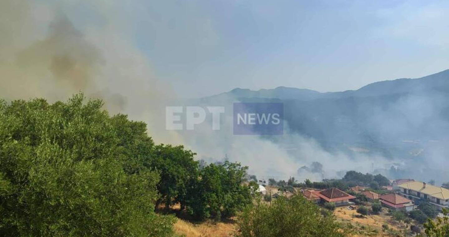 Πυρκαγιά τώρα στην Βρυσούλα Πρέβεζας – Διαδοχικά μηνύματα απο το 112 – Μάχη με διάσπαρτες εστίες που έχουν κυκλώσει το χωριό