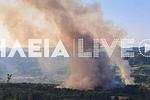 Αρχαία Ολυμπία: Εφιάλτης ξανά! Η φωτιά απειλεί Νεράιδα, δραματικές ώρες!