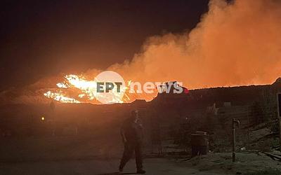 Φωτιά σε εργοστάσιο στα Χανιά: Μάχη για να μην σταματήσει η αποκομιδή!
