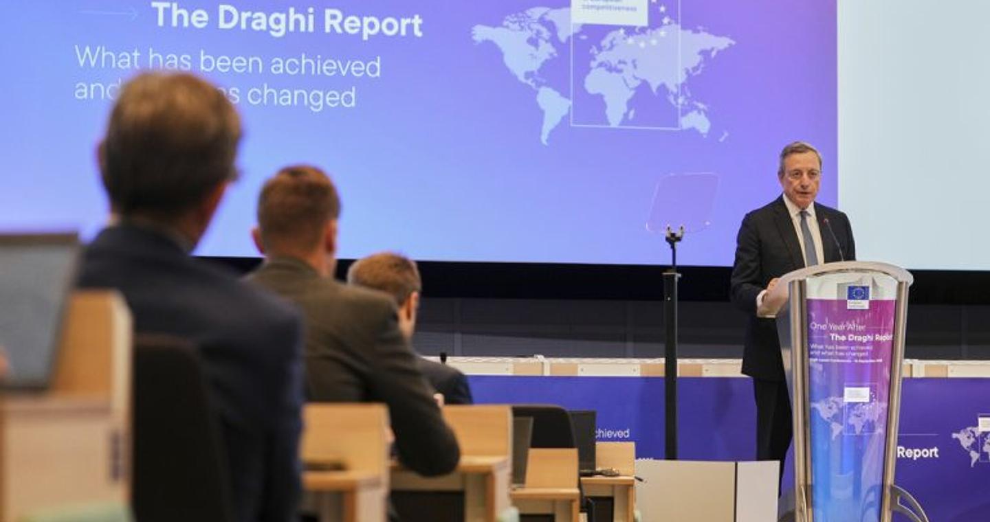 Μ. Ντράγκι: Η κατάσταση στην Ευρώπη έναν χρόνο μετά – Οι προκλήσεις έχουν γίνει εντονότερες