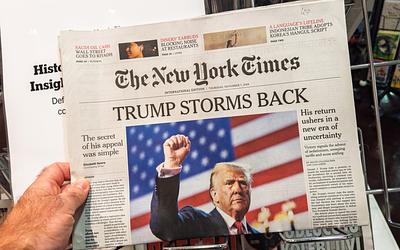 Τραμπ vs. New York Times: Επική αγωγή 15 δισ. για δυσφήμιση!