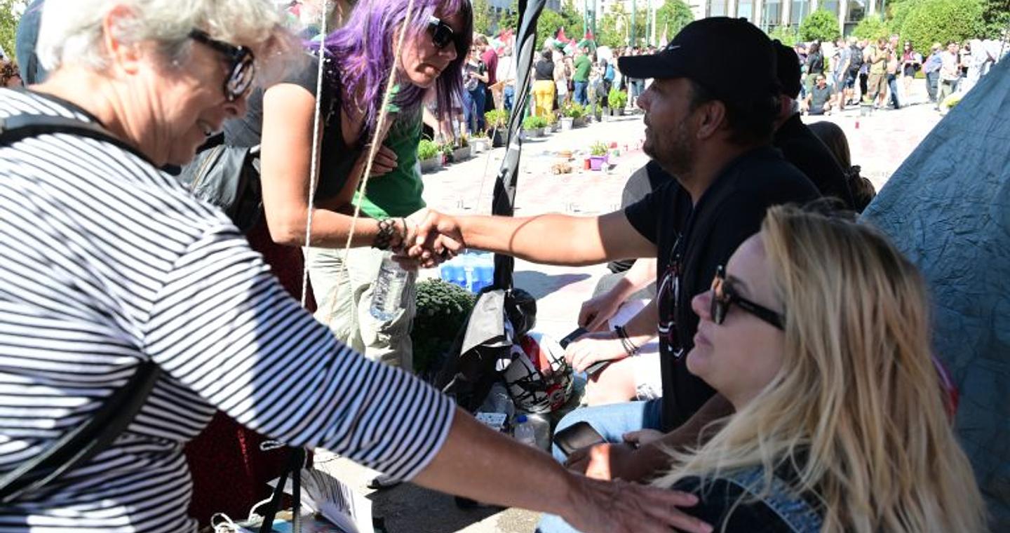 Τέμπη: Συγκέντρωση αλληλεγγύης στον απεργό πείνας Πάνο Ρούτσι το απόγευμα στην Αθήνα