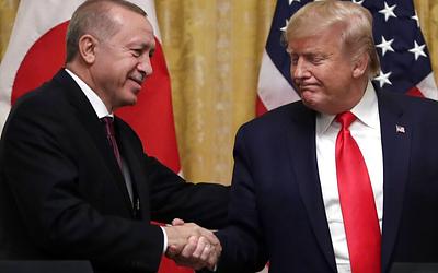 Ερντογάν στον Τραμπ: Εμπόριο, F-16, Γάζα και «δικέφαλος αετός» στον Λευκό Οίκο