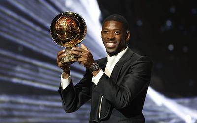 Ουσμάν Ντεμπελέ: Θρίαμβος και συγκίνηση στην απονομή της Χρυσής Μπάλας!