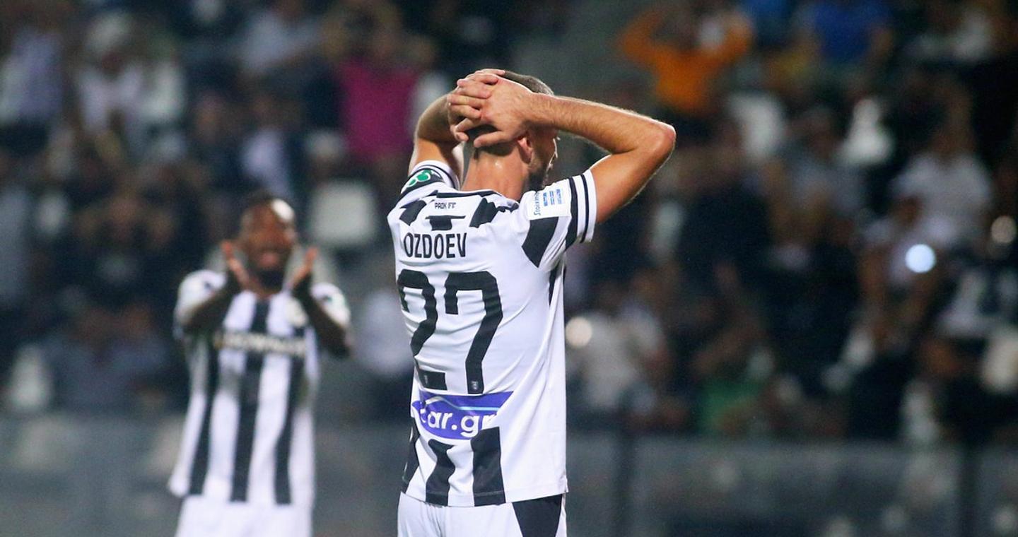 ΠΑΟΚ – Παναιτωλικός 0-0: Πρώτη γκέλα και έντονες αποδοκιμασίες