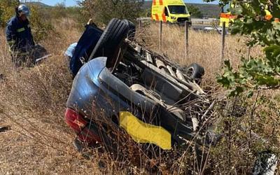 Θανατηφόρο τροχαίο στην Εγνατία: Νεκρή 58χρονη από εκτροπή οχήματος