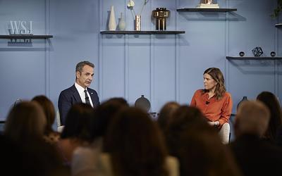 Μητσοτάκης στη Wall Street Journal: «Δεν συζητάμε με την Τουρκία για Chevron»