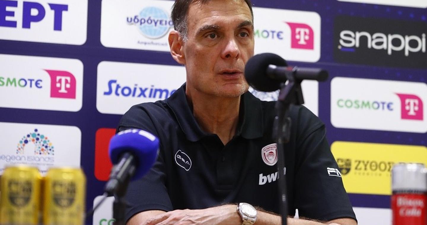 Μπαρτζώκας: «Είμαι ενθουσιασμένος με το ρόστερ του Ολυμπιακού, ευχαριστώ τους προέδρους» (vid)