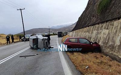 Τραγωδία στην Ιτέα-Ναυπάκτου: Δύο νεκροί σε σφοδρή μετωπική σύγκρουση
