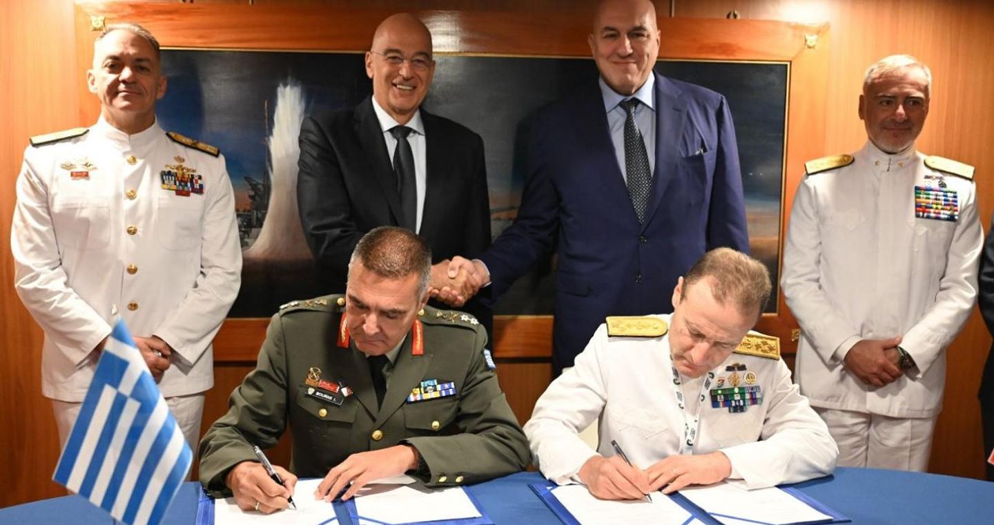 Η Ελλάδα θέλει 2+2 φρεγάτες Bergamini από την Ιταλία - Μνημόνιο ναυτικής συνεργασίας