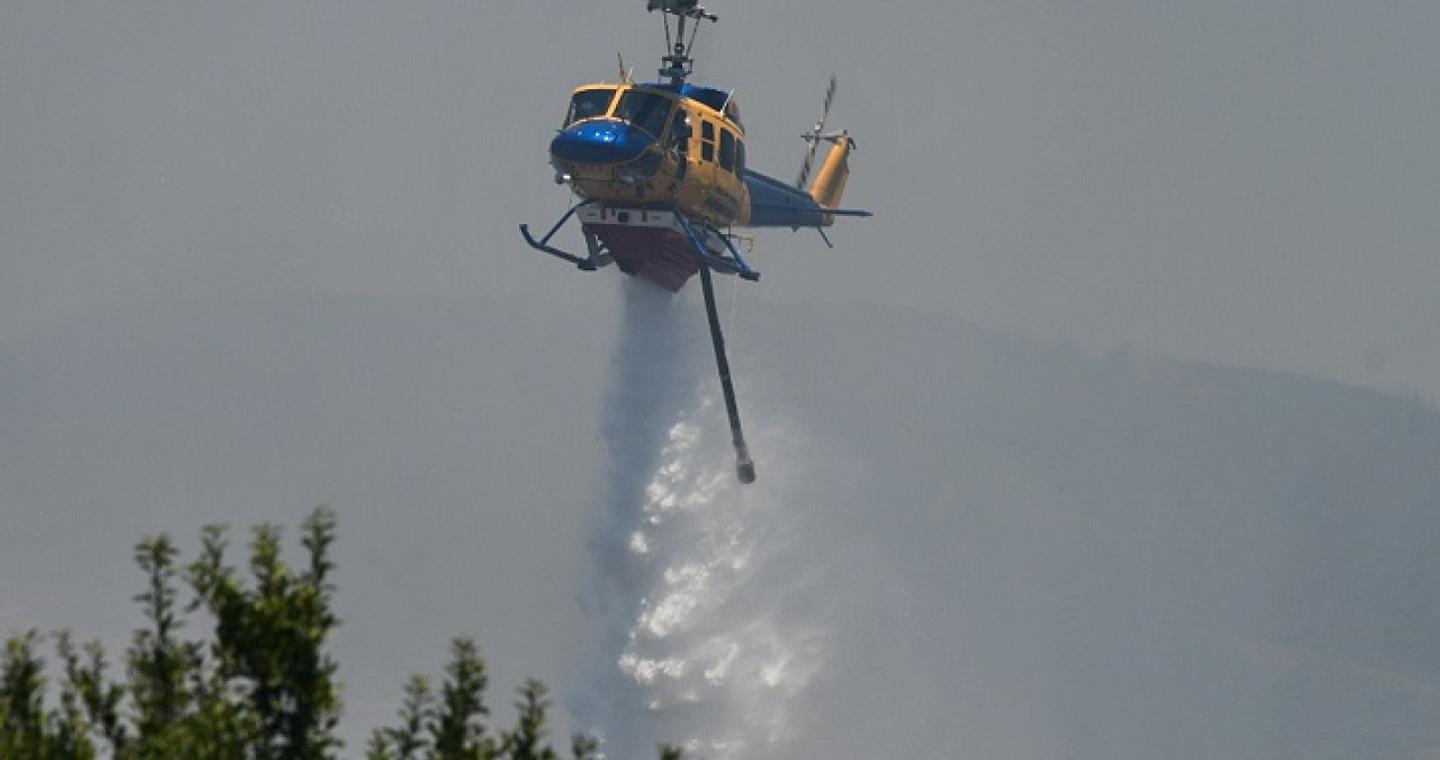 Φωτιά τώρα στη Φραξιά Βόνιτσας - Σηκώθηκαν 5 εναέρια μέσα