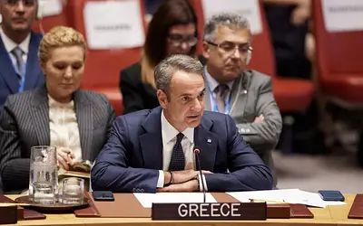 Μήνυμα Μητσοτάκη από Νέα Υόρκη: Ειρήνη με Τουρκία, προειδοποίηση σε Ισραήλ.