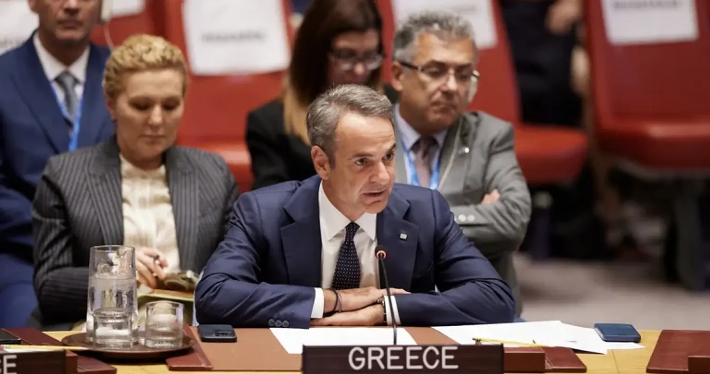 «Διπλωματία αντί casus belli»: Ηχηρά μηνύματα Μητσοτάκη από τον ΟΗΕ – «Μοναδικό θέμα προς επίλυση με Τουρκία η οριοθέτηση ΑΟΖ και υφαλοκρηπίδας»