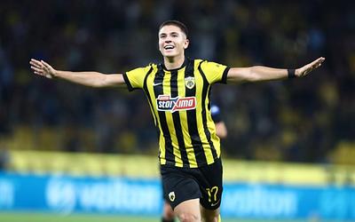 Καλοσκάμης οδηγεί την ΑΕΚ σε νίκη (2-1) επί του Παναιτωλικού!