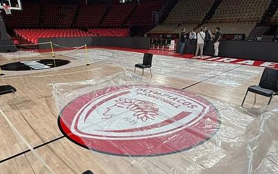 Πλημμύρισε ξανά το ΣΕΦ: Αγανάκτηση στον Ολυμπιακό με την πρώτη βροχή!