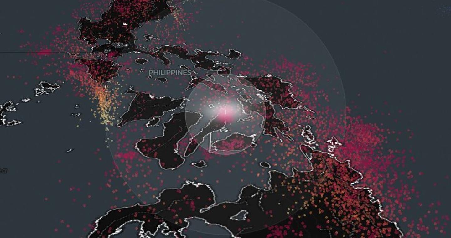 Ισχυρός σεισμός στις Φιλιππίνες – Το επίκεντρο της σεισμικής δόνησης