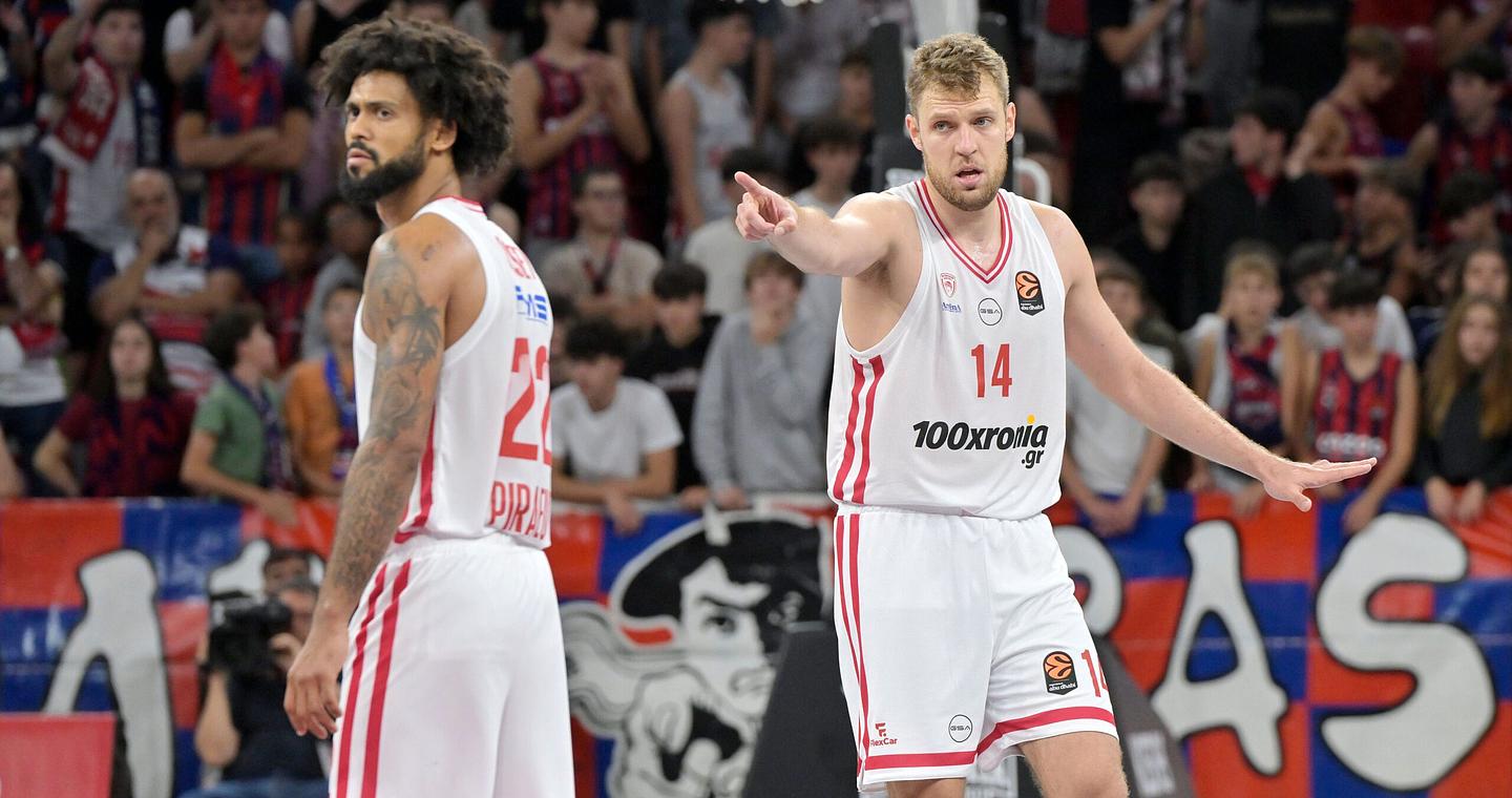 Euroleague: Πρεμιέρα με «διπλό» στη Βιτόρια για τον Ολυμπιακό