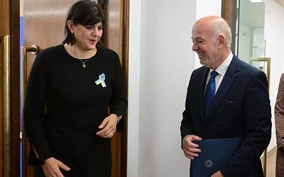 Κοβέσι στην Αθήνα: Ζητά ενίσχυση της Ευρωπαϊκής Εισαγγελίας στην Ελλάδα