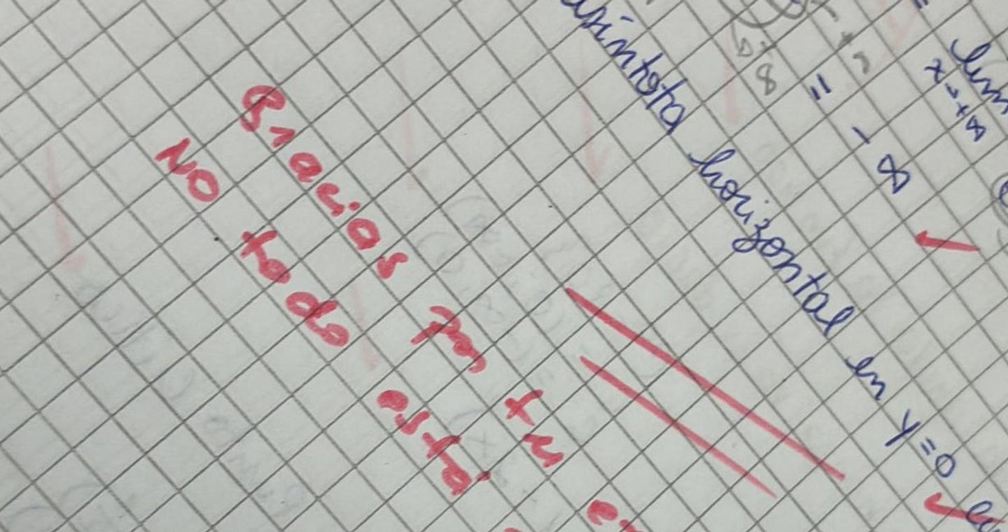 Μια μαθήτρια παίρνει 10 σε διαγώνισμα μαθηματικών και το σχόλιο που της άφησε η καθηγήτριά της είναι το καλύτερο βραβείο