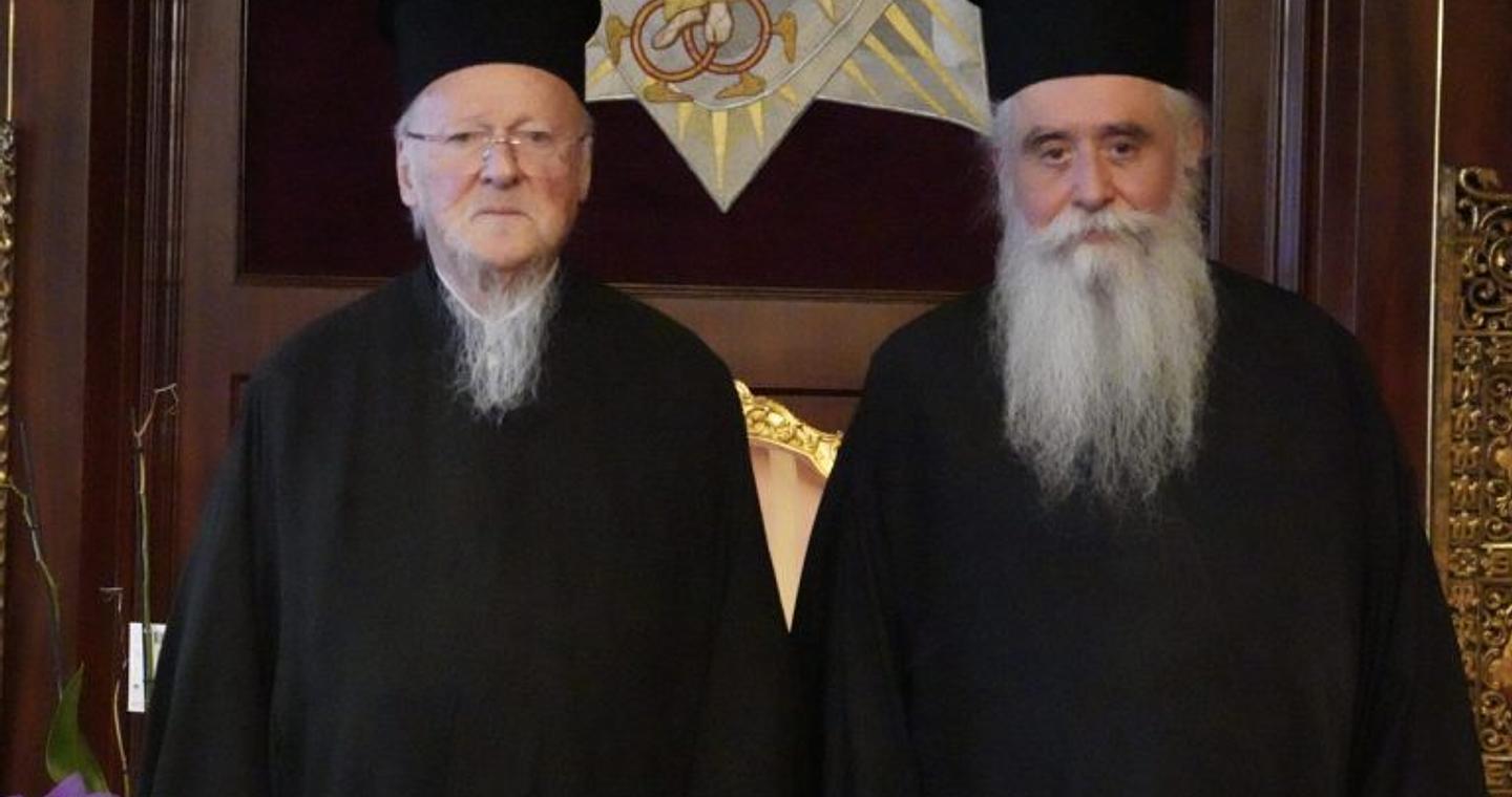 Στο Οικουμενικό Πατριαρχείο ο νέος ηγούμενος της Μονής Σινά