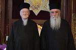 Επίσκεψη του νέου Αρχιεπισκόπου Σινά στο Οικουμενικό Πατριαρχείο