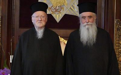 Επίσκεψη του νέου Αρχιεπισκόπου Σινά στο Οικουμενικό Πατριαρχείο