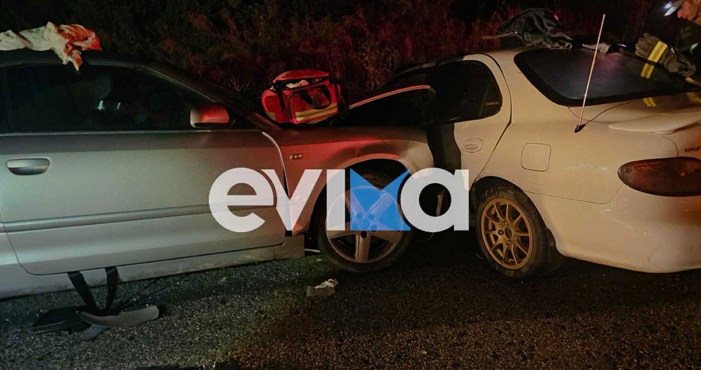 Ενας νεκρός και τέσσερις τραυματίες σε τροχαίο στην Εύβοια