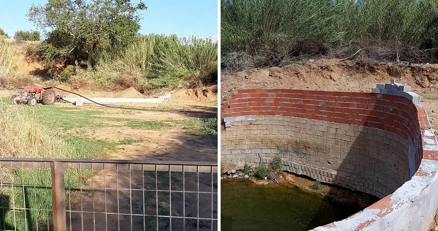 Κατέστρεψαν ρέμα στη Χαλκιδική: Το μπάζωσαν και έφτιαξαν πηγάδι για να ποτίζουν τα χωράφια τους