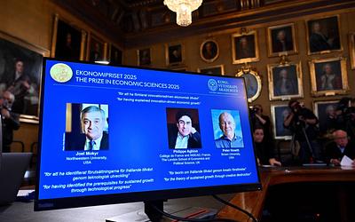 Νόμπελ Οικονομίας 2025: Στους Μοκίρ, Αγκιόν και Χόβιτ!