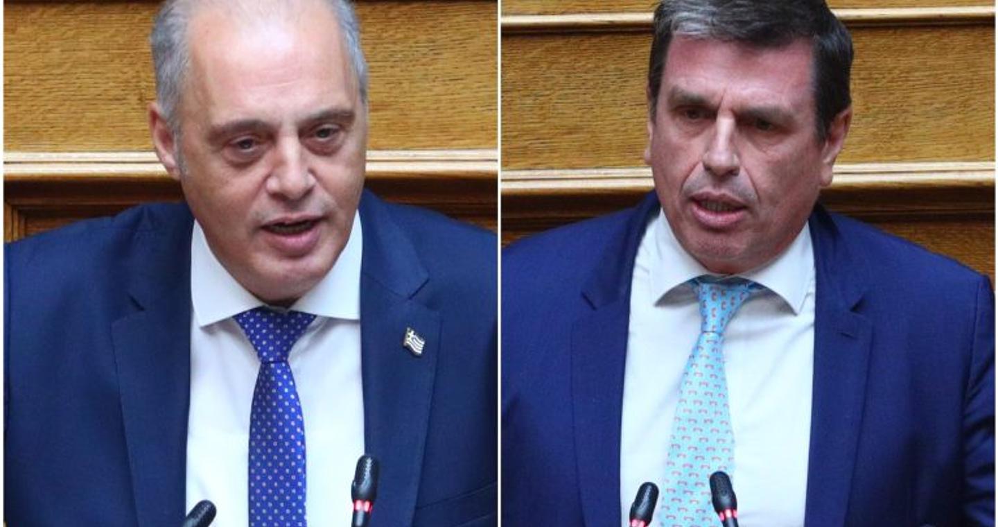 Βουλή: Έντονη λεκτική αντιπαράθεση Κ. Βελόπουλου – Δ. Καιρίδη στη συζήτηση για την εξωτερική πολιτική