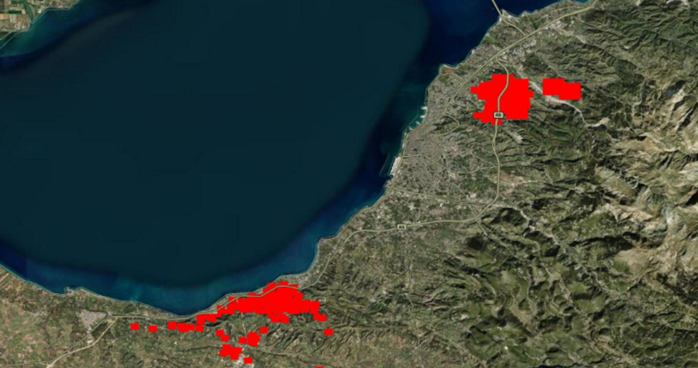 Live οι φωτιές που είναι σε εξέλιξη στη χώρα – Εικόνα από δορυφόρους της NASA