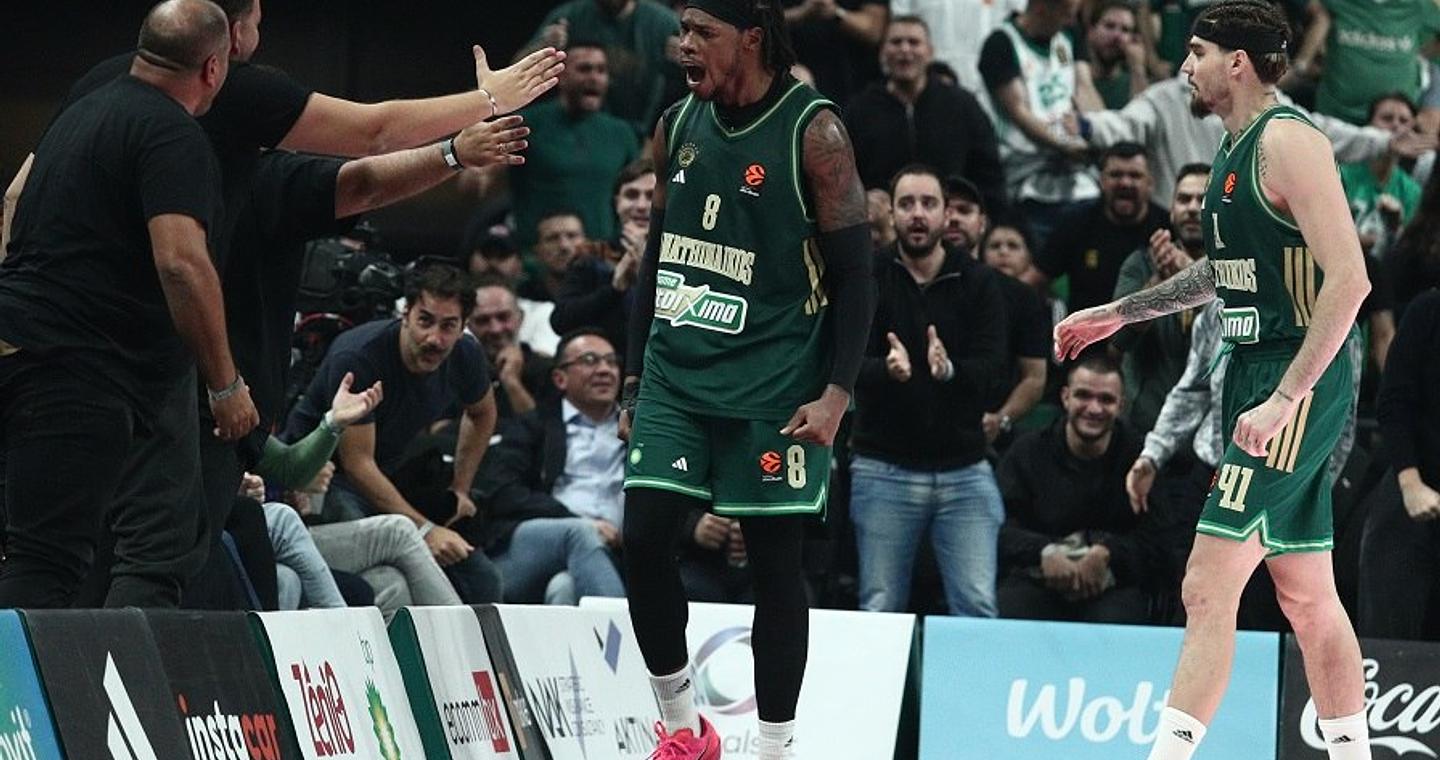 Παναθηναϊκός – Βιλερμπάν 91-85: Τρίτη νίκη με ηγέτη τον Χολμς