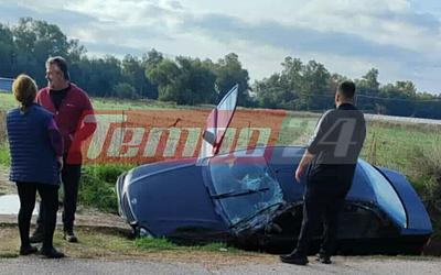 Αχαΐα: Εκσκαφέας εμβόλισε αυτοκίνητο – Δύσκολος απεγκλωβισμός ζευγαριού!