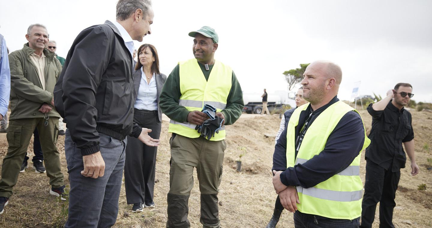 Μητσοτάκης από Πεντέλη: Η κλιματική κρίση είναι παρούσα και μας υποχρεώνει να γινόμαστε καλύτεροι