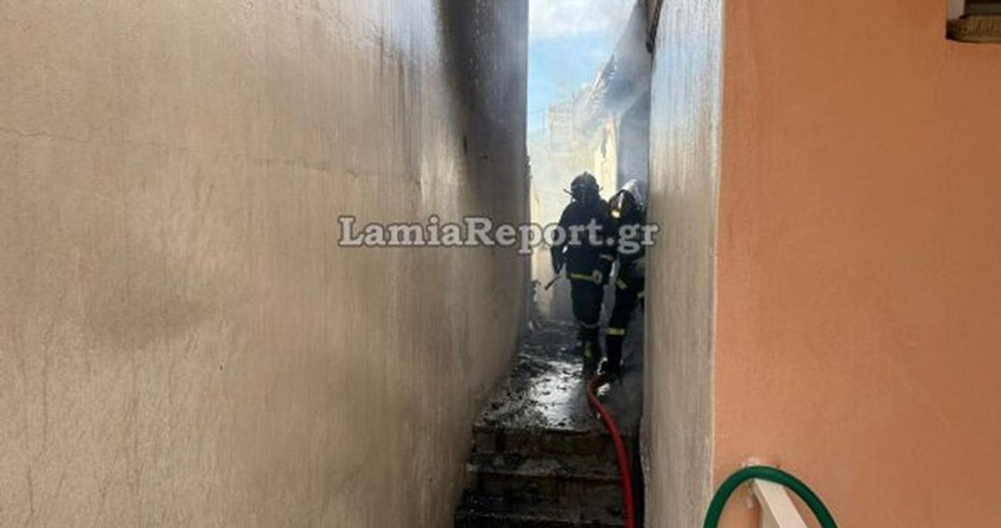 Τραγωδία με έναν νεκρό στη Λαμία, μετά από πυρκαγιά