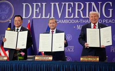 Τραμπ: Υπέγραψε συμφωνία Καμπότζης-Ταϊλάνδης, αλλά η Μαλαισία διαφωνεί