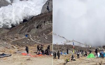 Χιονοστιβάδα «κατάπιε» καταφύγιο στο Αναπούρνα: Στιγμές τρόμου!