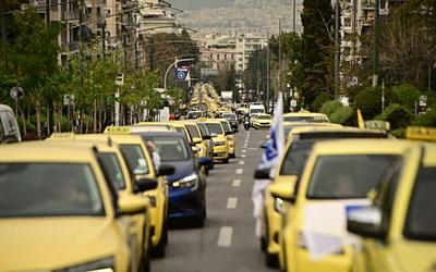 Απεργία ταξί στην Αθήνα: 48ωρη κινητοποίηση και πορεία στους δρόμους