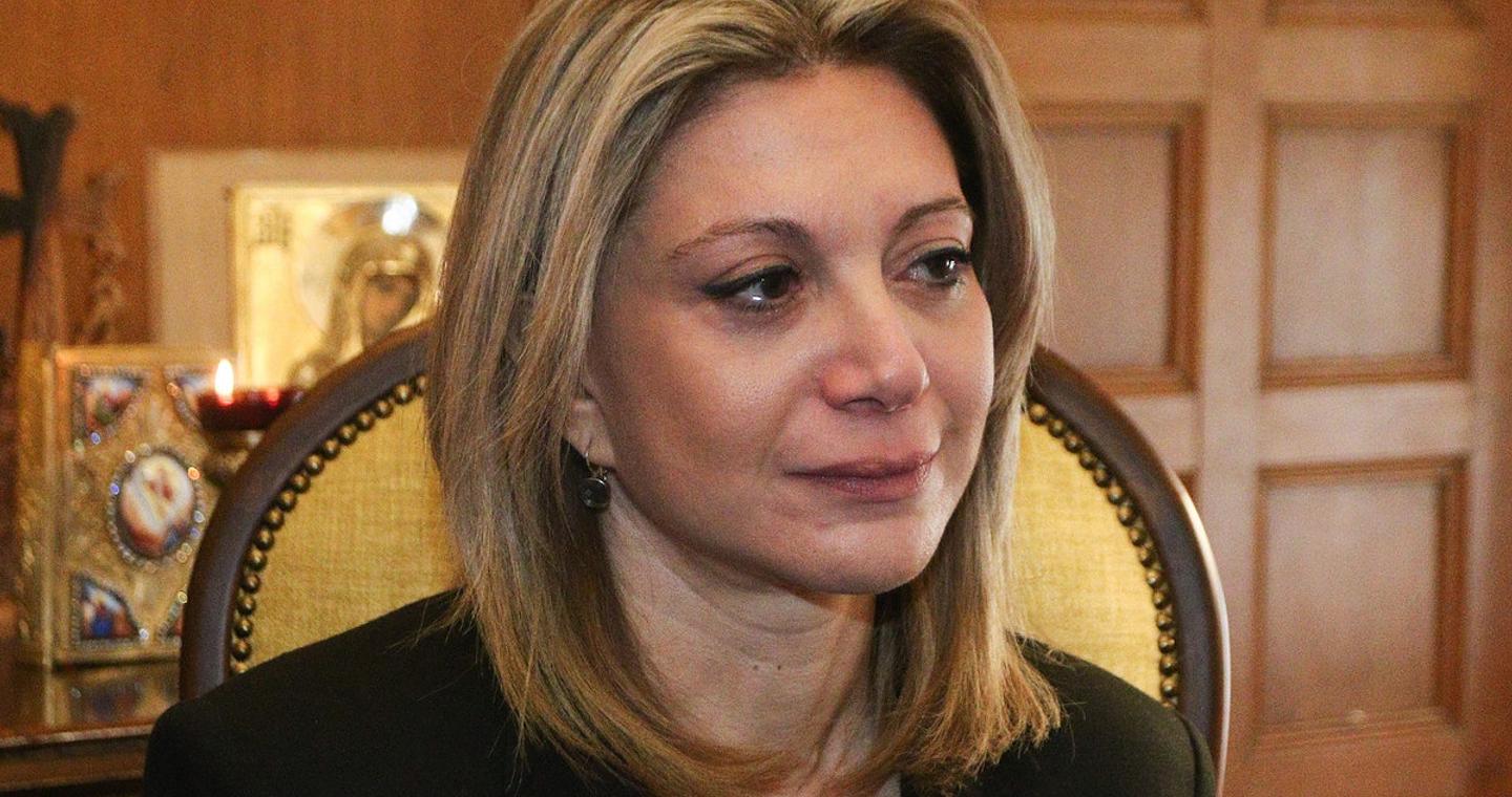 Ξεκάθαρη απάντηση της Καρυστιανού στον Καραχάλιο: «Η λέξη κόμμα και το όνομά μου δεν είναι συμβατά»