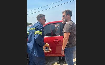 Κασσελάκης: «Καίγονται σπίτια, αποτυχία κυβέρνησης» – Επίσκεψη στην Αχαΐα