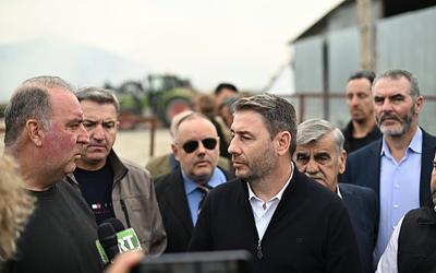 Ανδρουλάκης: Επίθεση για τον ΟΠΕΚΕΠΕ και στήριξη σε κτηνοτρόφους