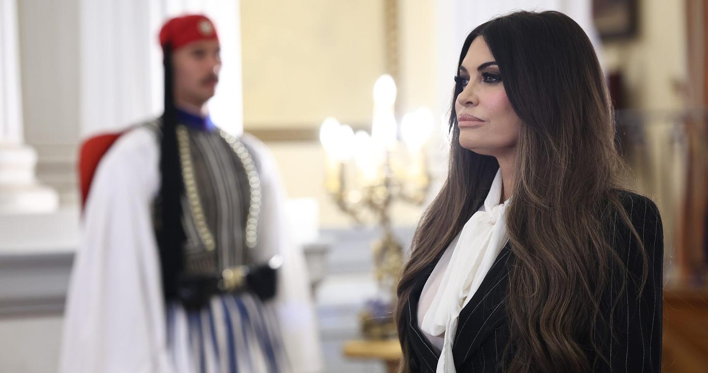 Στο Προεδρικό Μέγαρο η Κίμπερλι Γκίλφοϊλ για τα διαπιστευτήριά της στον ΠτΔ