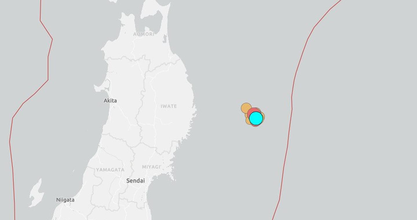 Προειδοποίηση για τσουνάμι μετά από ισχυρό σεισμό στα ανοικτά των ακτών της Ιαπωνίας
