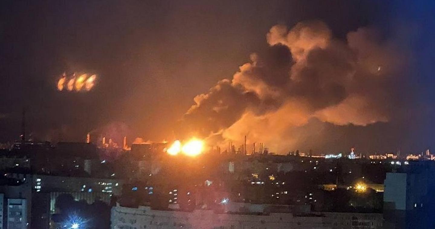 Ρωσία: Πυρκαγιά σε διυλιστήριο στο Βόλγκογκραντ