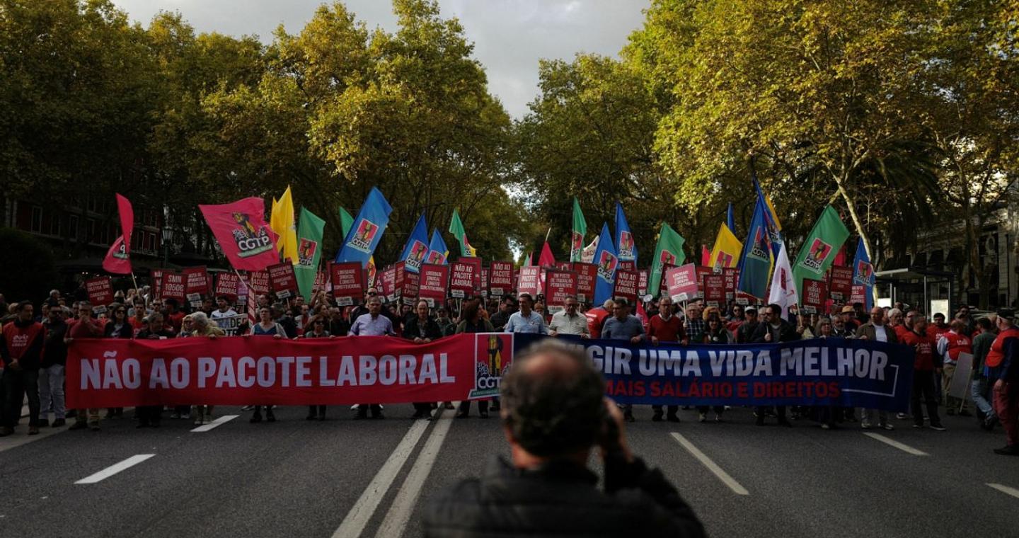 Εργασιακά: Στον δρόμο της… Ελλάδας η Πορτογαλία – Μαζική διαδήλωση στη Λισαβόνα