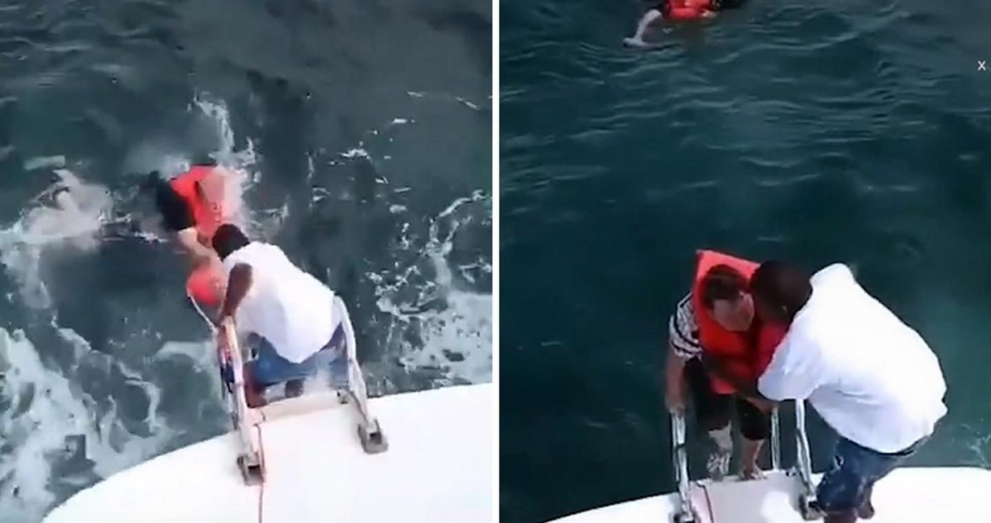 Τρόμος στην Καραϊβική: Καταμαράν βυθίζεται αφήνοντας δεκάδες τουρίστες στη θάλασσα