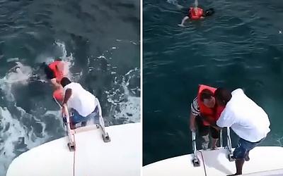 Εφιάλτης στην Καραϊβική: Βυθίστηκε καταμαράν με 55 τουρίστες!